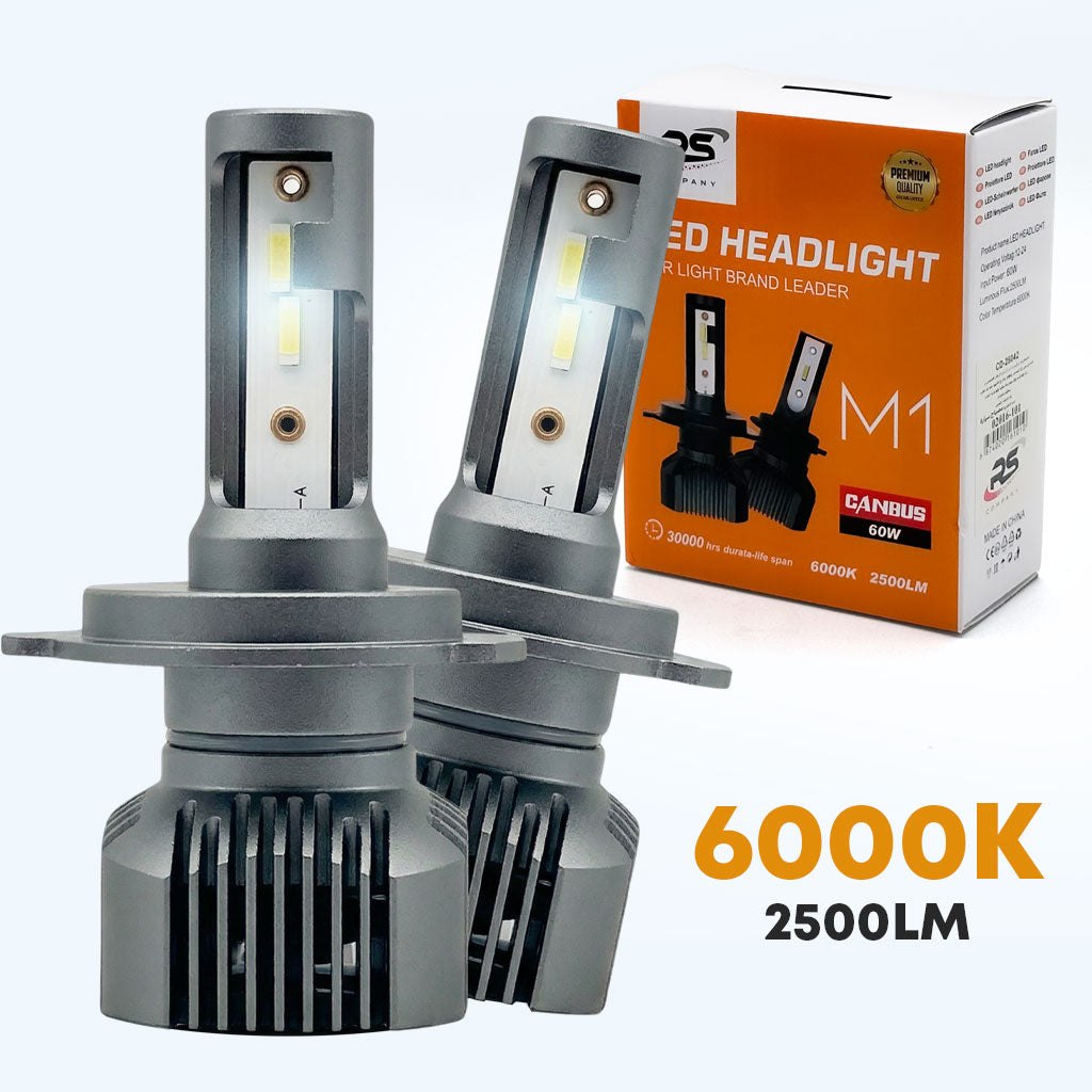 Ampoules LED Voiture 6000K 60W – Éclairage Blanc Puissant