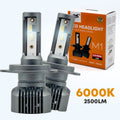 Ampoules LED Voiture 6000K 60W – Éclairage Blanc Puissant