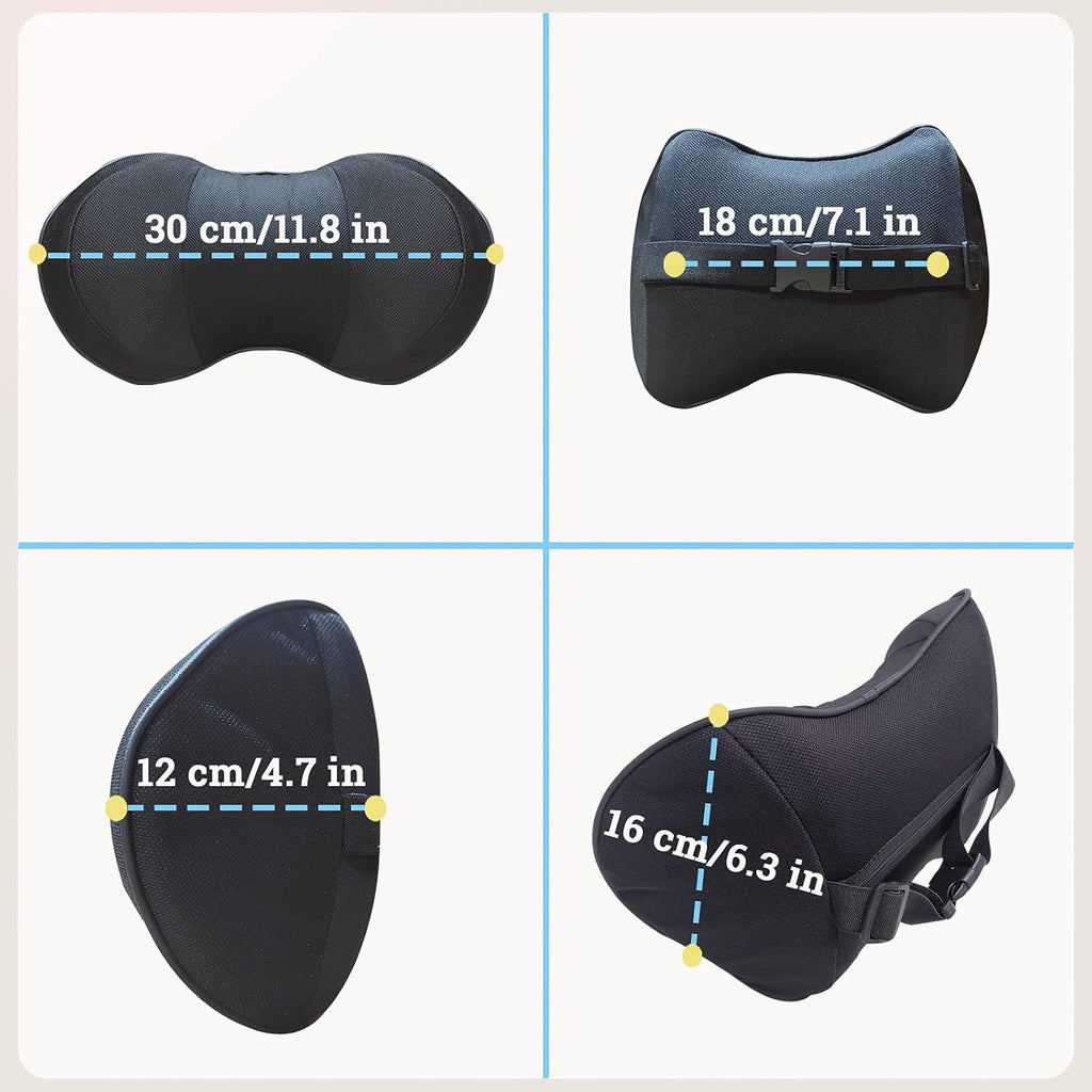 Coussin Cervical Voiture Mémoire de Forme – Confort Ergonomique