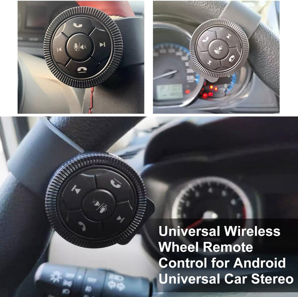 Commande Volant Bluetooth 5 Boutons – Contrôle Audio Universel