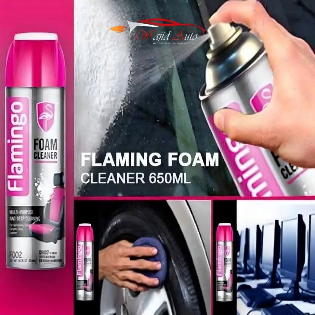 Mousse Nettoyante Multi-Usages Flamingo – 650 ml au Parfum d’Agrumes image 1