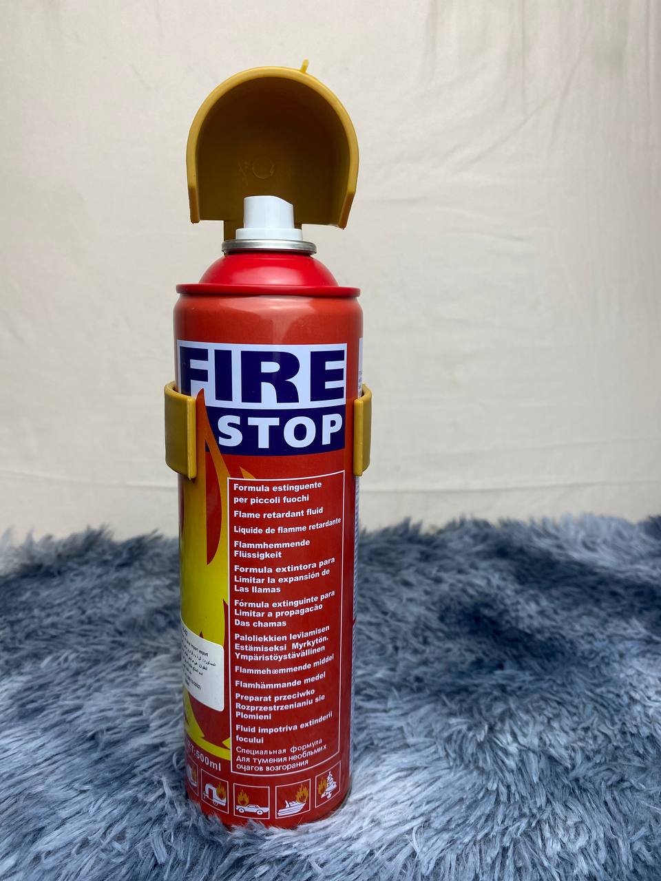 Extincteur Fire Stop Azote 500ml avec Jauge – Pression 14 Bar image 2