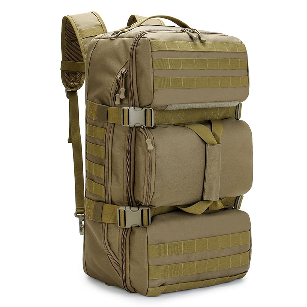 Sac à dos de randonnée tactique convertible 75L SDM07 – حقيبة ظهر تكتيكية قابلة للتحويل 75 لتر image 0