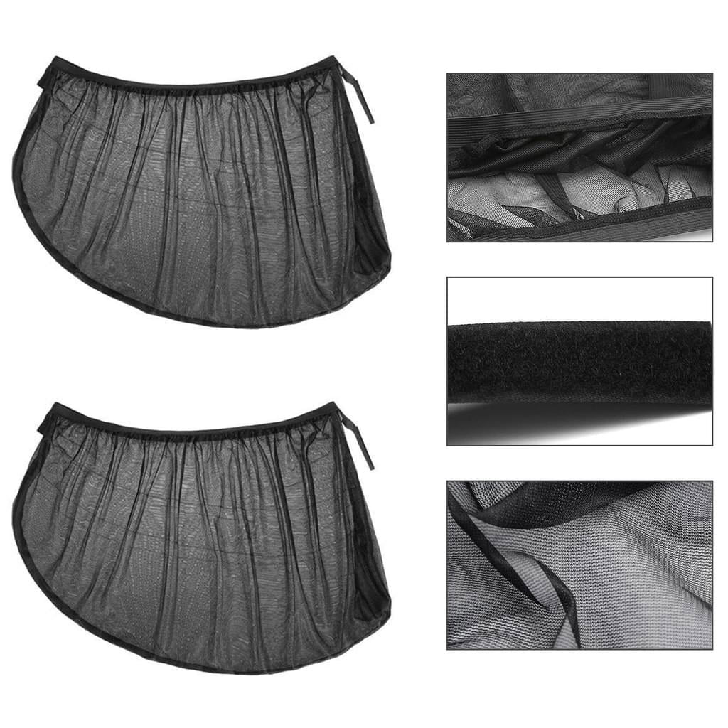 Pare-Soleil Latéral Voiture en Maille Nylon – Protection Double Couche image 0