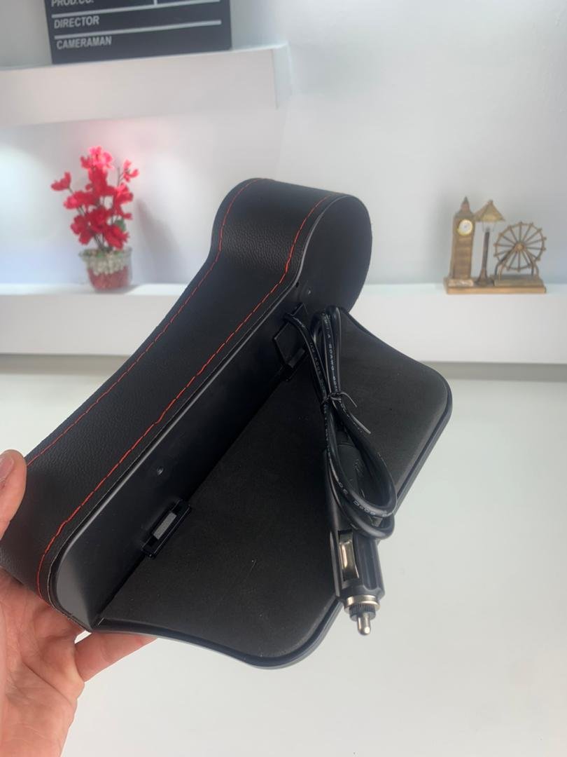 Organiseur Latéral de Siège avec Chargeur USB et Porte-Gobelet image 9