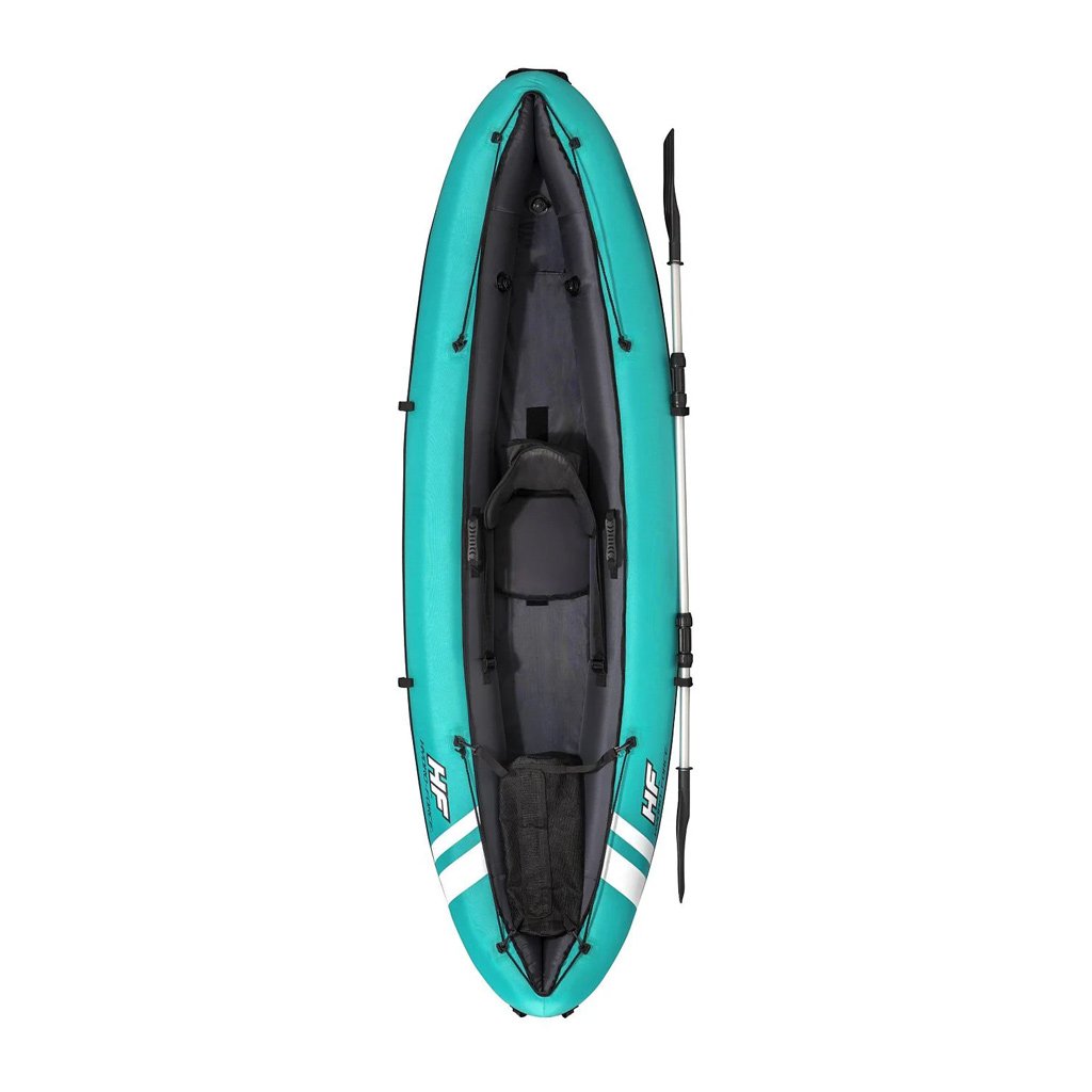 Hydro-Force Kayak Ventura Gonflable avec Siège, Pompe et Rame – 130 kg Bestway 65118 – قارب كاياك قابل للنفخ مع مجداف ومقعد image 5