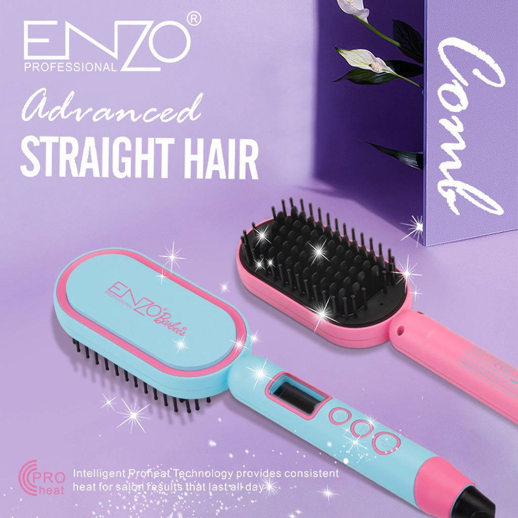 Brosse Lissante ENZO Barbie – Lissage Soin & Technologie Ionique image 5