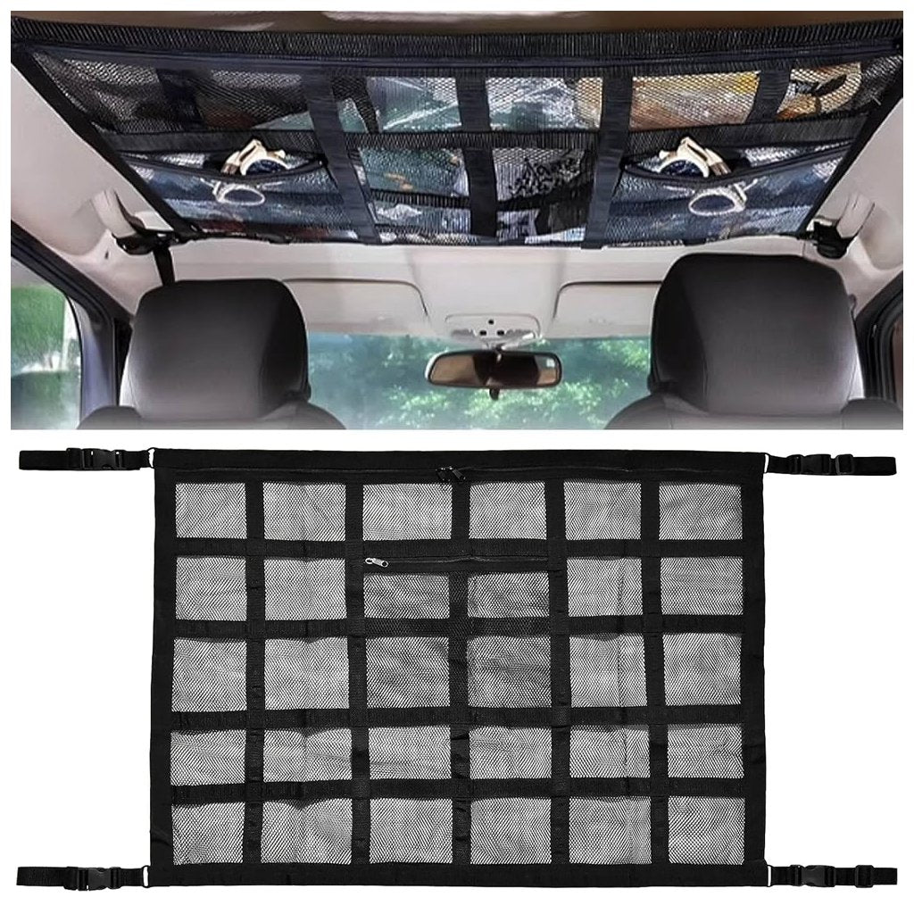 Filet de Rangement de Toit de Voiture – Grande Capacité et Gain de Place image 8