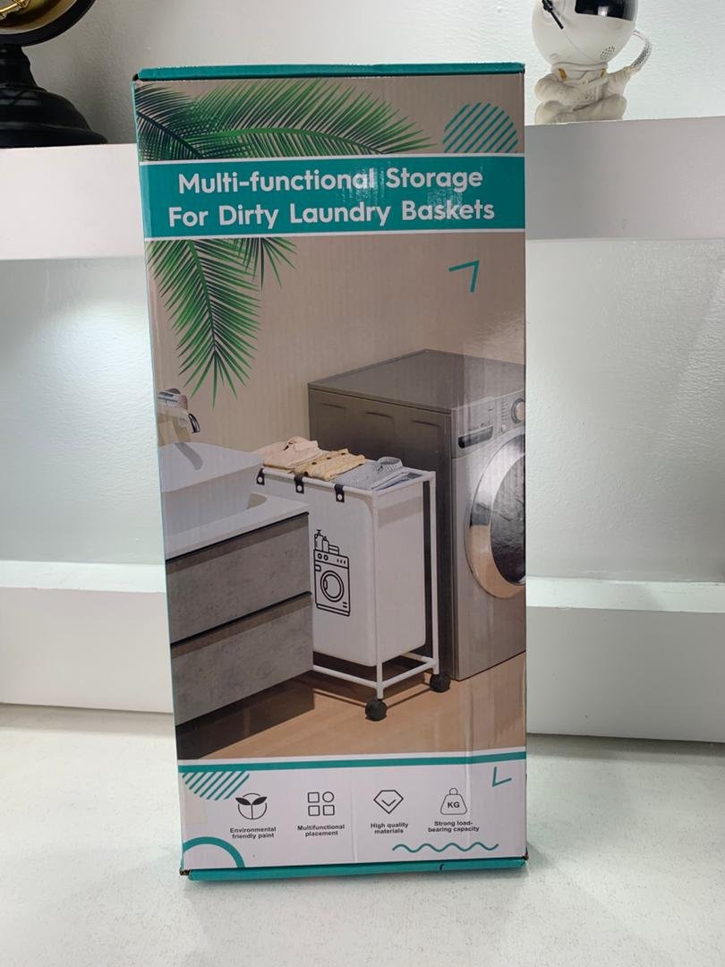 Panier à Linge Mobile – Pratique, Élégant et Spacieux image 5