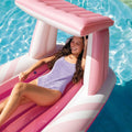 Matelas Gonflable Pink Paradise avec Toit et Porte-Gobelet Intex 57804EU – فرشة هوائية حجم كبير image 0