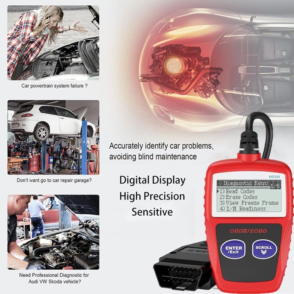  Scanner de Diagnostic Automobile Haute Performance – Effaceur de Codes et Contrôle Moteur image 8