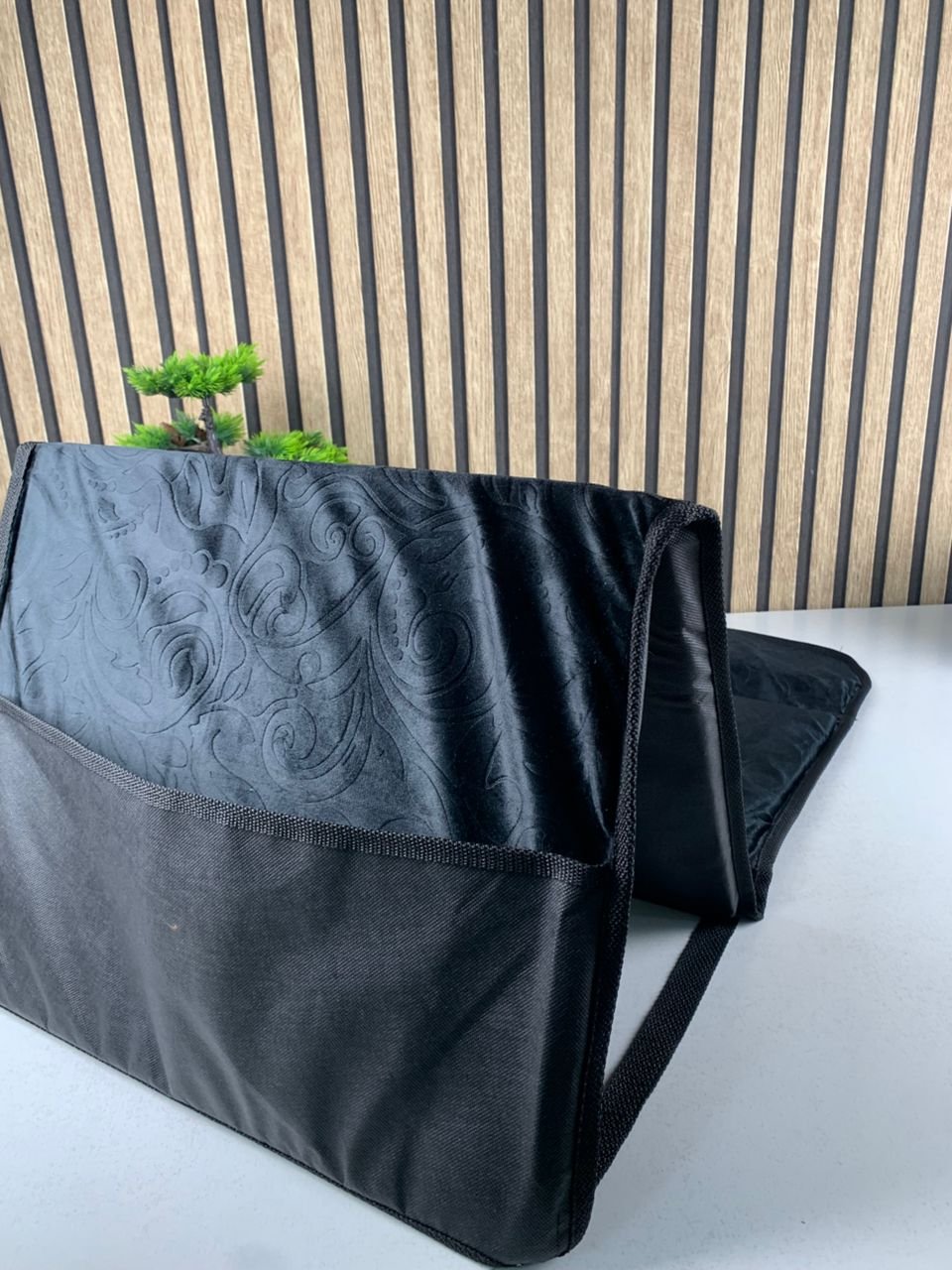 Tapis de prière Sultan pliable avec dossier intégré – Confort et stabilité partout image 2