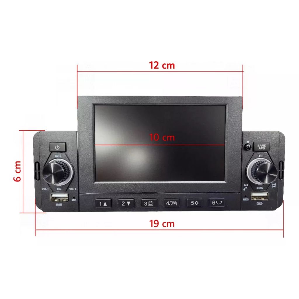 Autoradio Bluetooth Tactile MP5 avec MirrorLink image 5