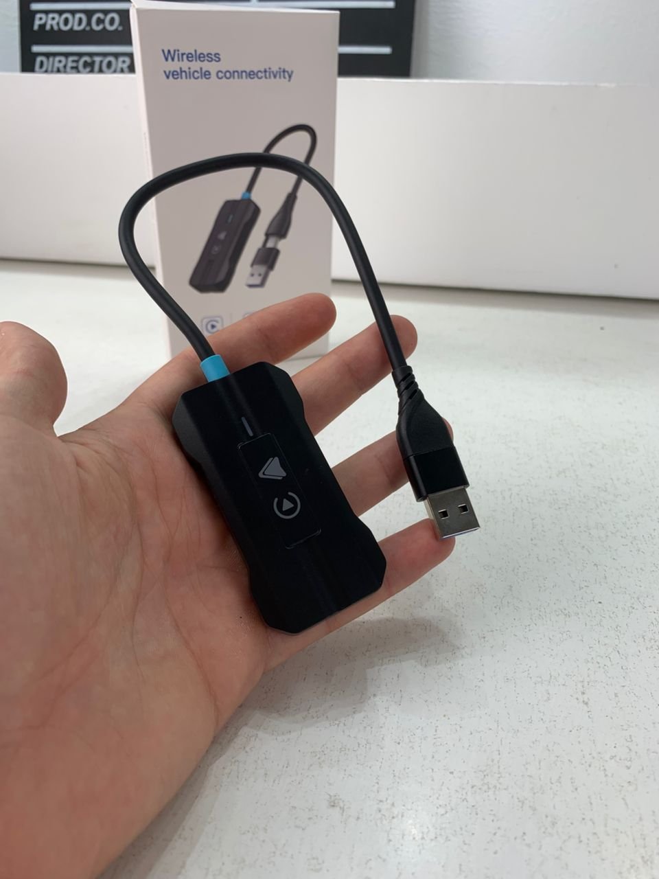 Adaptateur CarPlay & Android Auto Sans Fil – Plug & Play  image 1