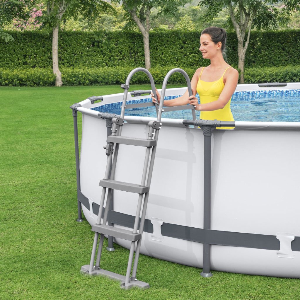 Piscine Tubulaire Bestway Steel Pro Max 366 x 100 cm avec Pompe et Échelle – مسبح عائلي مع مضخة وسُلّم image 3