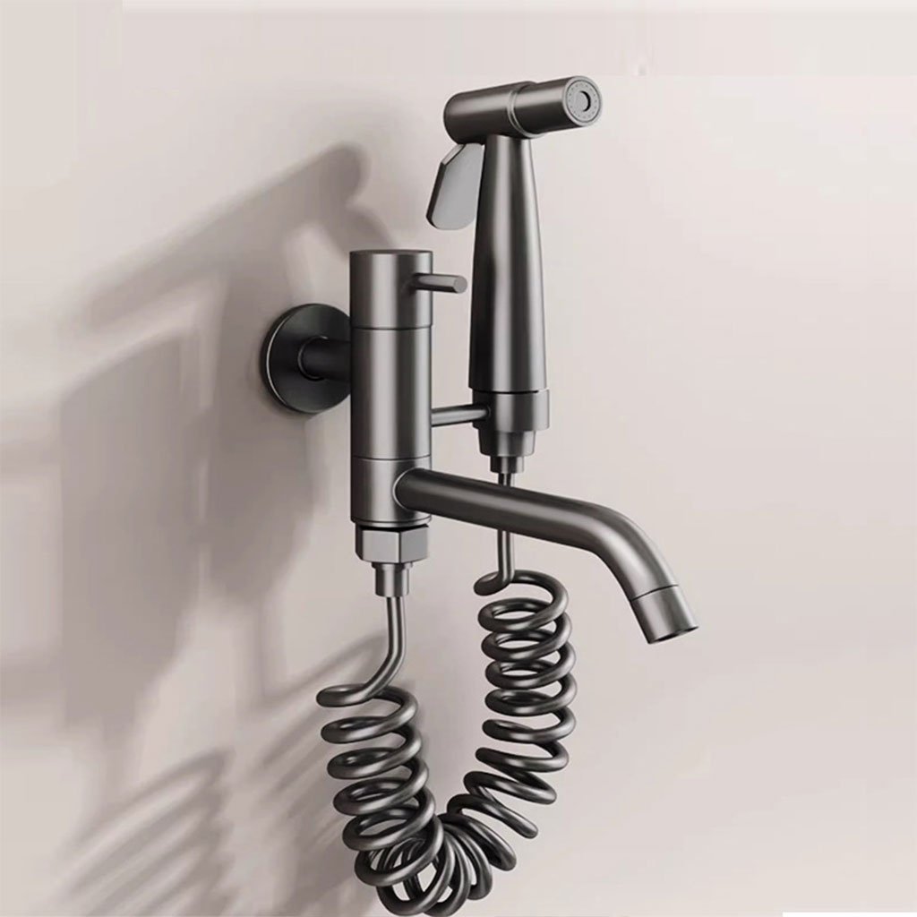 Bec de bidet manuel en laiton – Élégance, puissance et hygiène parfaite image 0