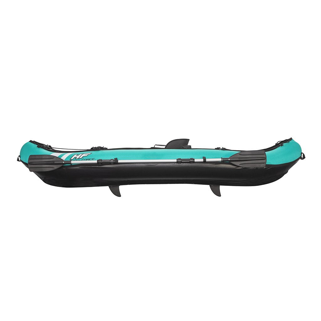 Hydro-Force Kayak Ventura Gonflable avec Siège, Pompe et Rame – 130 kg Bestway 65118 – قارب كاياك قابل للنفخ مع مجداف ومقعد image 2