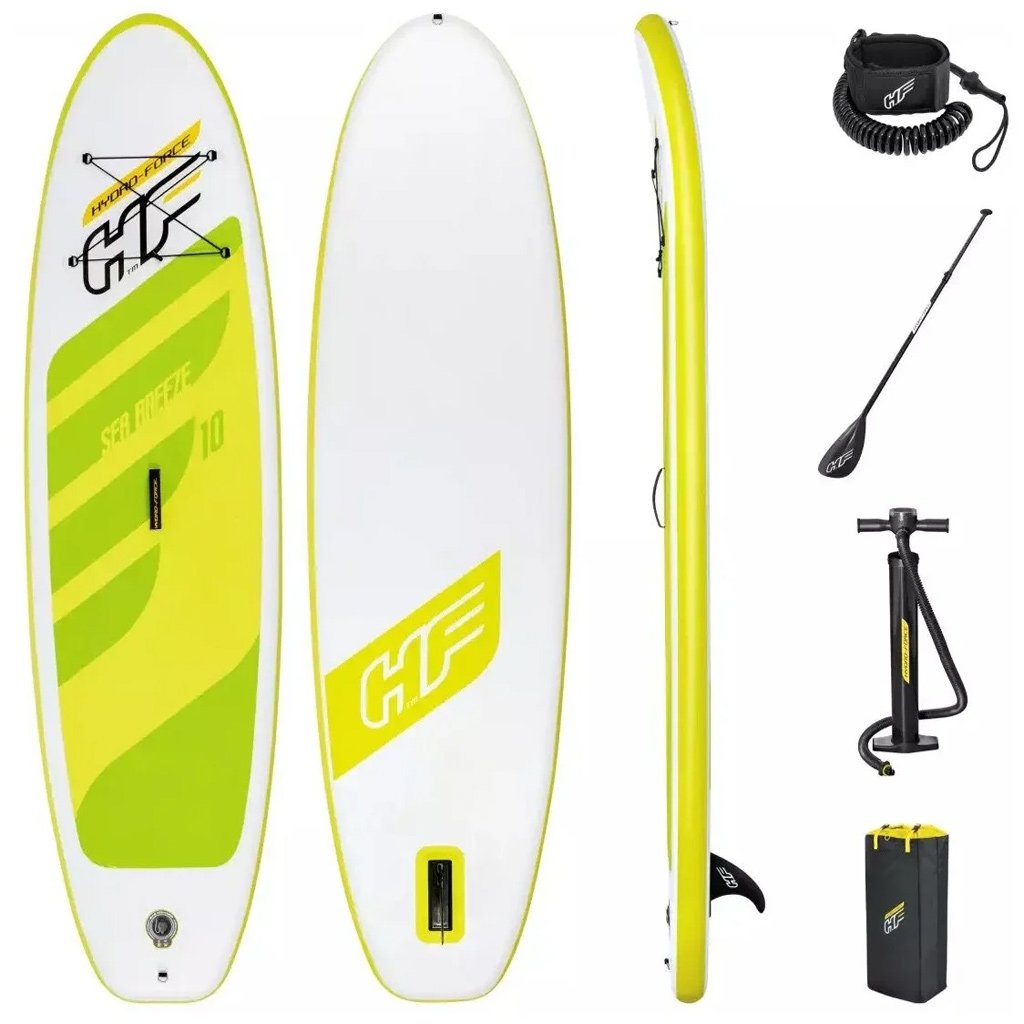 Planche Paddle Gonflable 305x84 cm avec Pompe Bestway Sea Breeze – لوح تجديف هوائي مع حقيبة ومضخة image 0