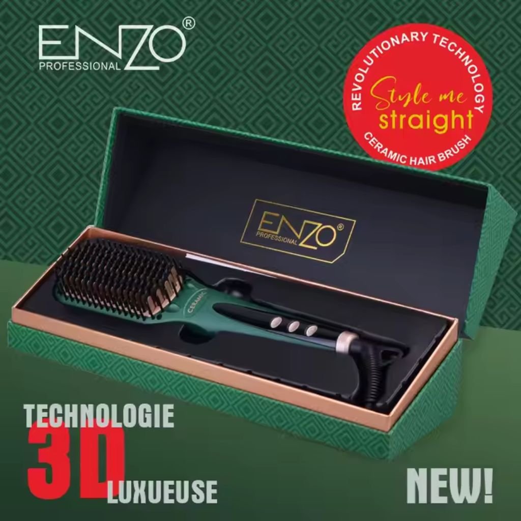 Brosse Lissante ENZO EN-4105 – Lissage Rapide et Brillant image 3