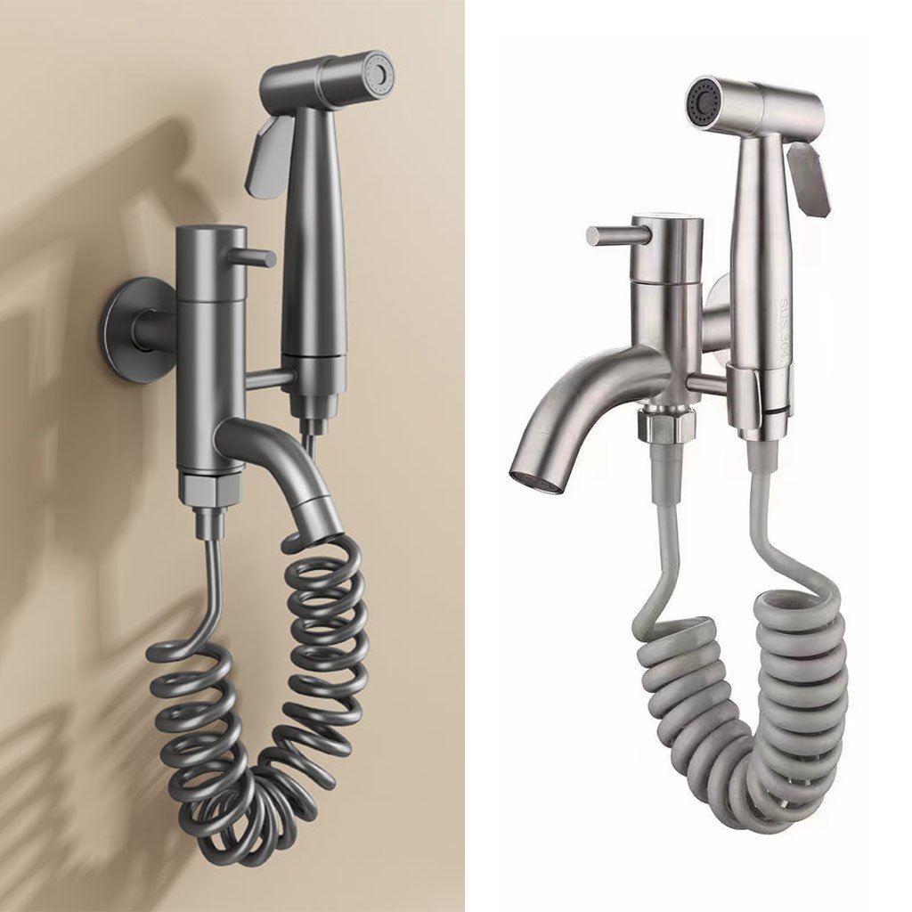 Bec de bidet manuel en laiton – Élégance, puissance et hygiène parfaite image 3