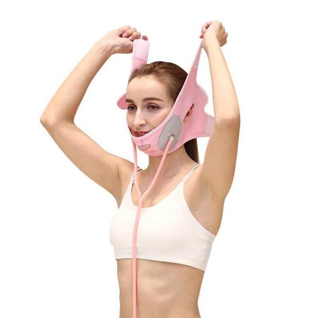 Bande de Lifting Visage Réutilisable en Tissu Élastique Respirant – حزام شد الوجه image 6