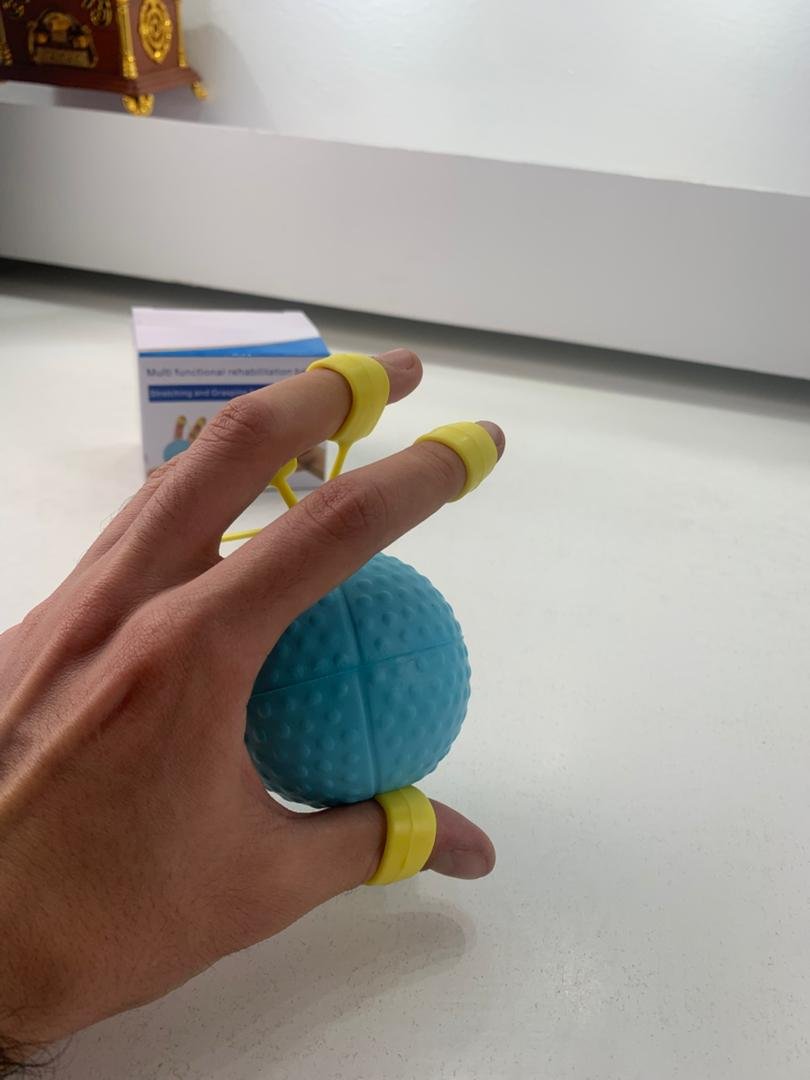 Balle de Rééducation en Silicone – Renforcement Main & Doigts, Anti-Stress image 4