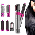 Brosse Sèche-Cheveux 5 en 1 – Lissage, Boucles et Volume Professionnel image 0