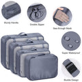 Organisateurs de Valise 8-en-1 – Cubes de Rangement Compressibles et Étanches image 0