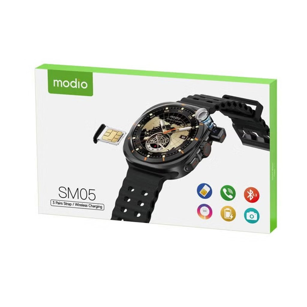 Montre connectée Modio SM05 – élégance, puissance et liberté à votre poignet image 1