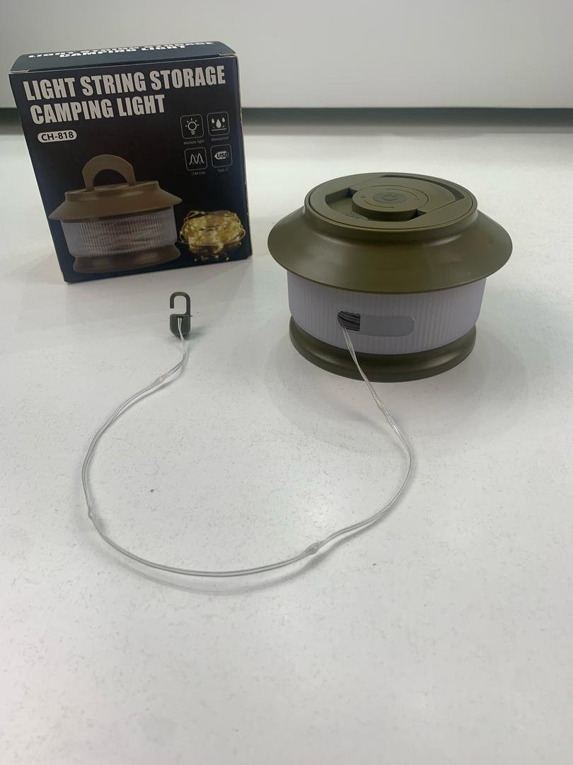 Guirlande lumineuse de camping 20 m avec enrouleur rapide سلك إضاءة للتخييم بطول 20 متر مع بكرة تخزين سريعة image 4