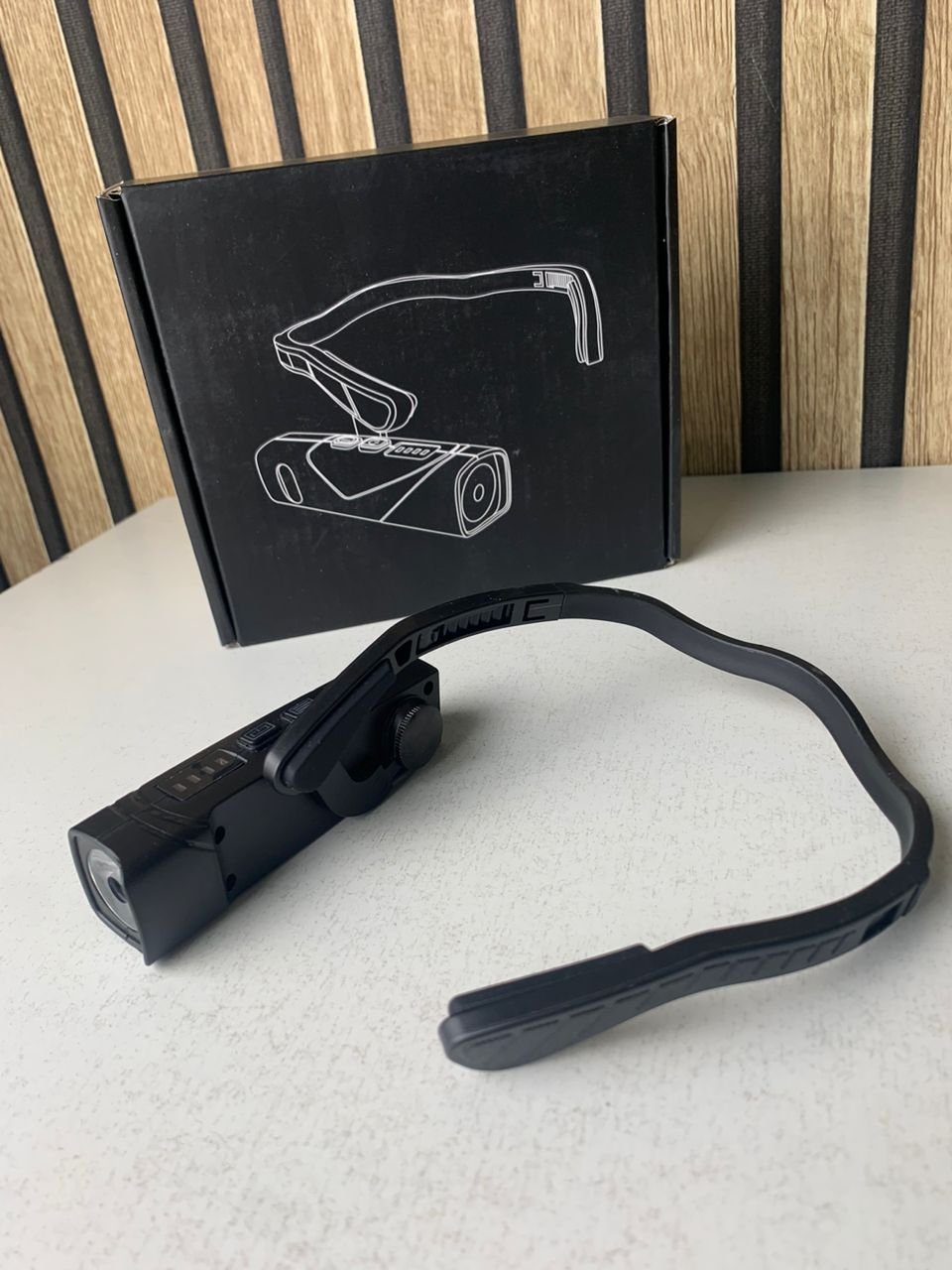 Lampe frontale à fixation auriculaire 2 en 1 image 2