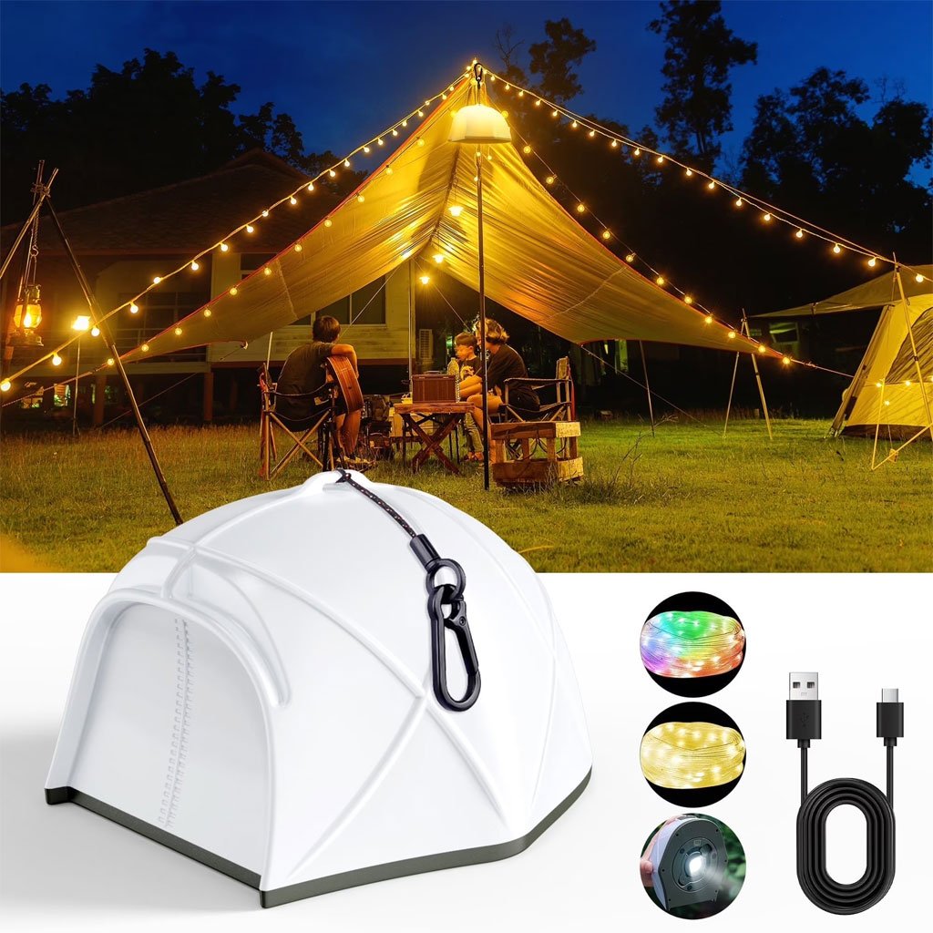 Guirlande Lumineuse Extérieure et Portable – Étanche, Décorative et Polyvalente image 0