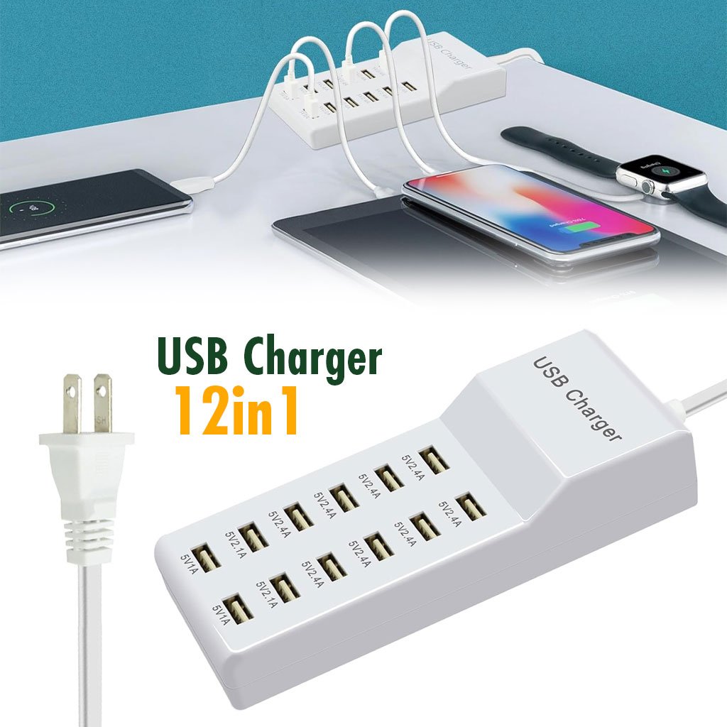 Station de charge USB multiple – Puissance, sécurité et organisation dans un seul appareil image 2