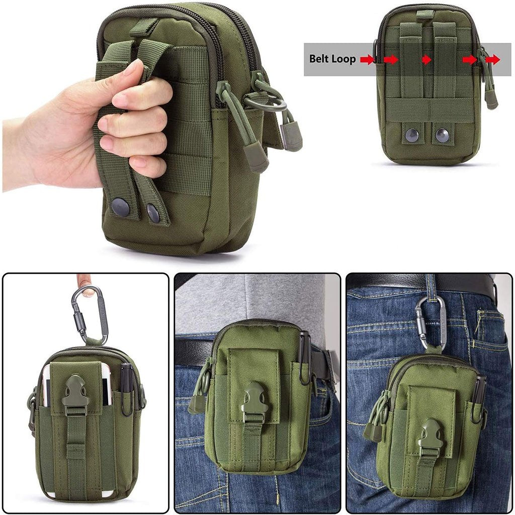 Pochette banane multifonction avec support téléphone حقيبة خصر متعددة الوظائف مع حامل للهاتف image 3