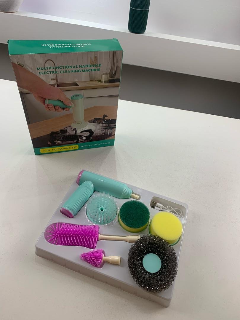 Brosse de Nettoyage Électrique Sans Fil – Rechargeable et Multifonction image 5