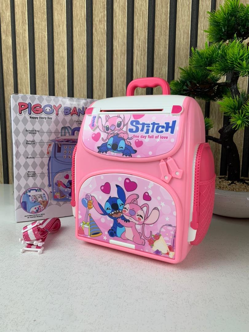 Tirelire Intelligente en Forme de Sac à Dos – Coffre-Fort Ludique pour Enfants image 8