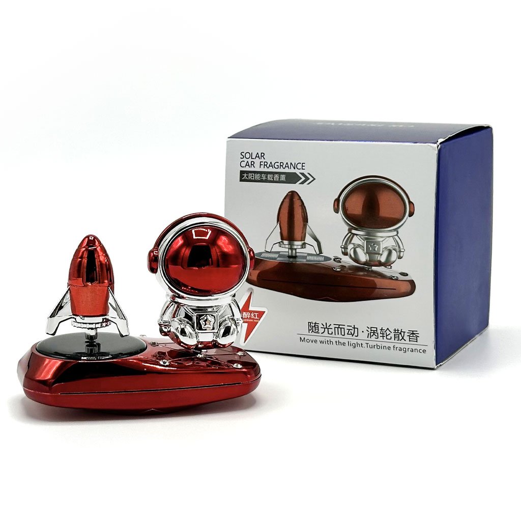 Parfum Solaire Voiture – Diffuseur Astronaute avec Turbine Rotative image 5