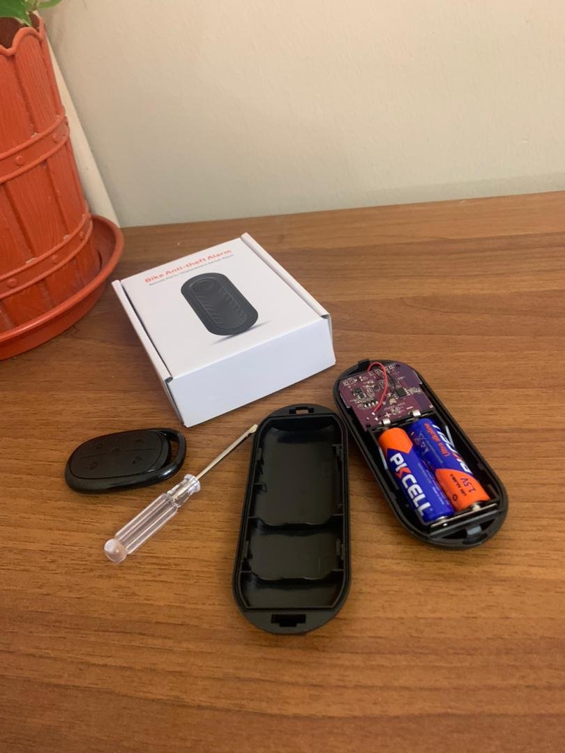 Alarme Antivol 110dB avec Télécommande – IP65 image 1