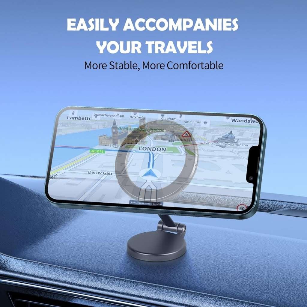 Support de Téléphone MagSafe Pliable pour iPhone – Rotation 360° image 3