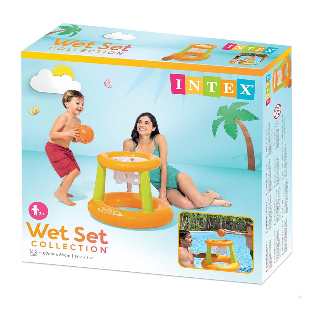 Jeu de Basket-ball Flottant Gonflable – Intex 58504 | لعبة كرة سلة عائمة قابلة للنفخ image 3