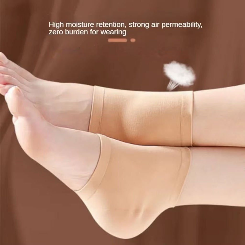 Chaussettes Hydratantes en Gel pour Talons Fendillés – Soin Spa à Domicile image 2