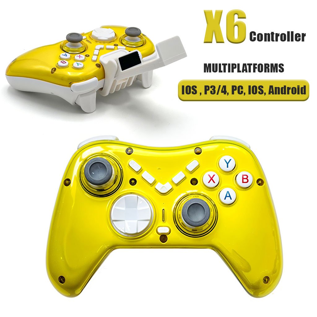 Manette Sans Fil X6 P4,P3, Android, iOS, PC, Switch, TV Box – Performance et Liberté Totale image 0