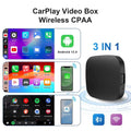 Boîtier CarPlay Sans Fil Android 13 – Multimédia et Streaming Intégrés image 0