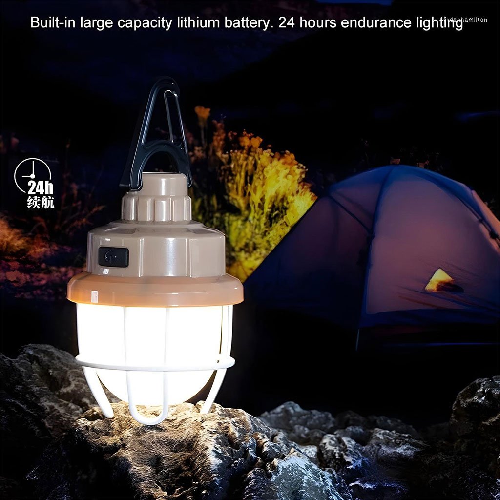 Lanterne Portable Rotative à 360° – Éclairage Polyvalent pour Extérieur فانوس محمول دوار بزاوية 360° image 7