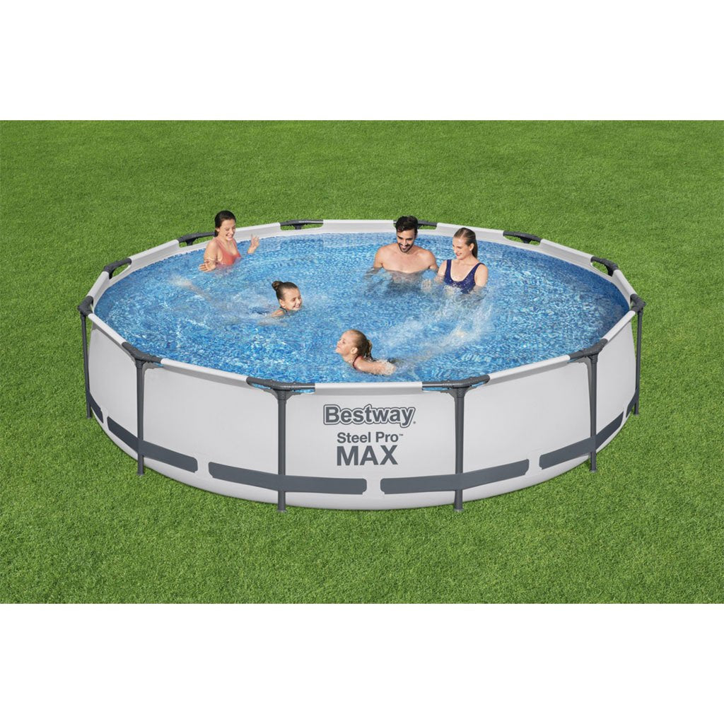 Piscine Tubulaire Familiale Bestway Steel Pro 366 x 76 cm avec Pompe – مسبح ستيل برو عائلي مع مضخة image 5