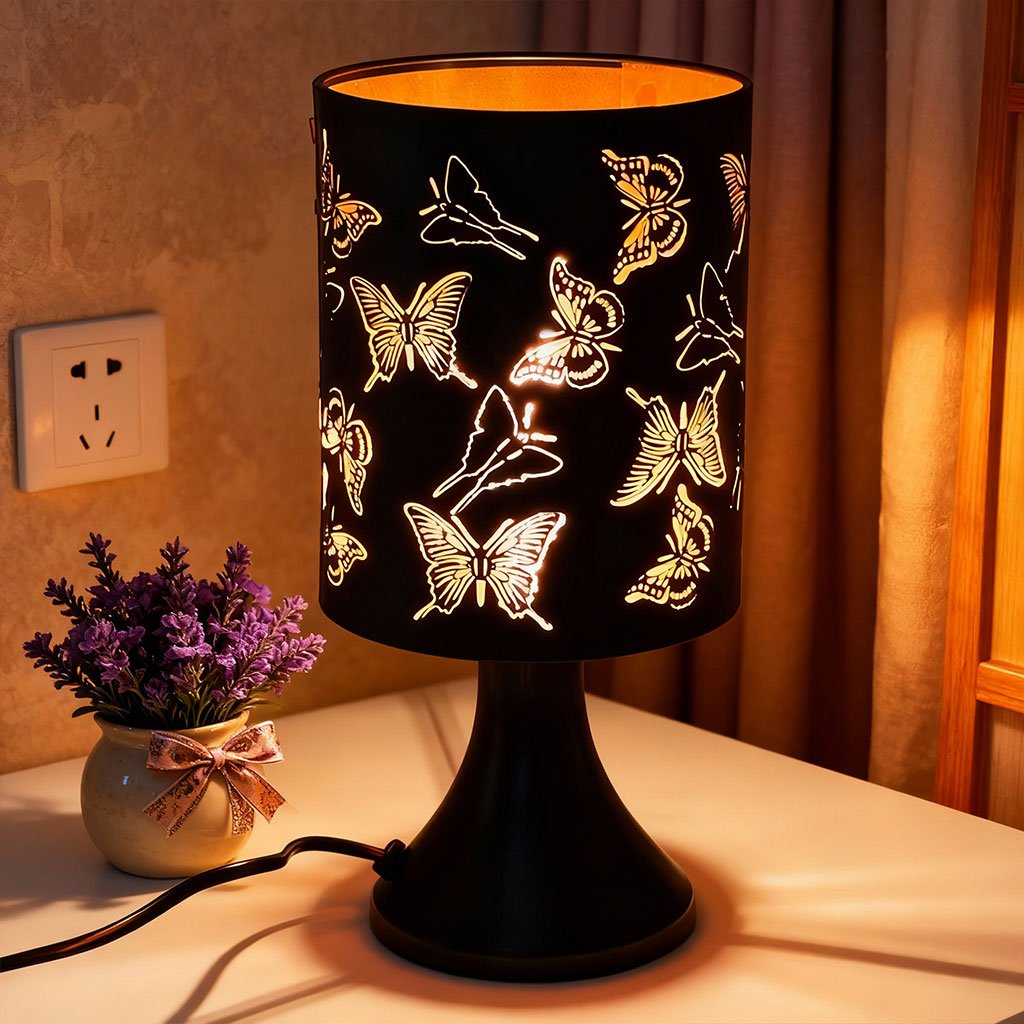 Lampe Décorative Papillons – Ambiance Chaleureuse et Élégance Intérieure image 0