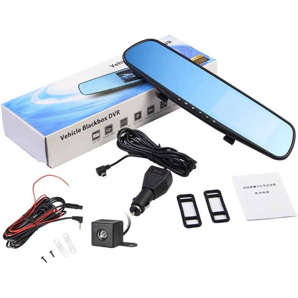 Caméra Rétroviseur Étanche Full HD avec Double Objectif – Funanasun image 2