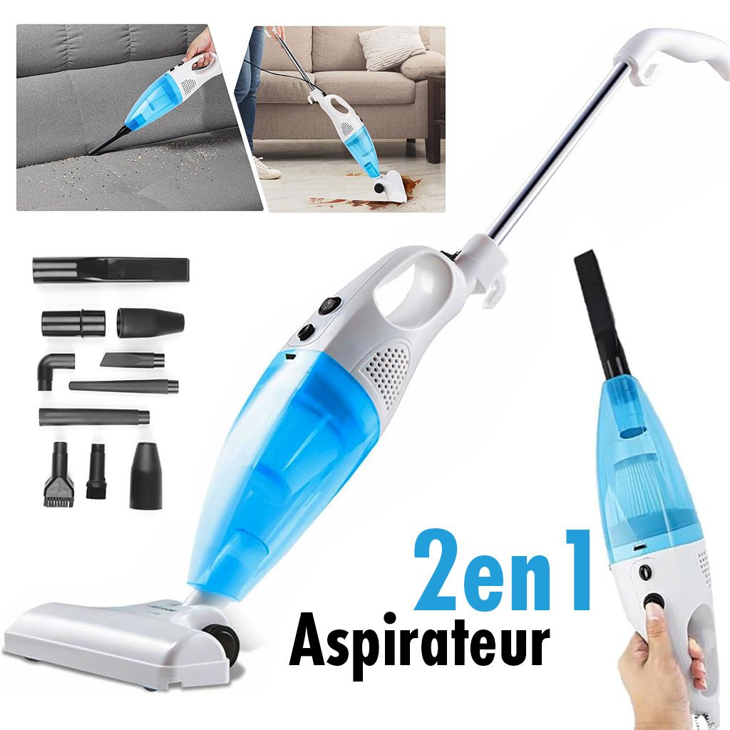 Aspirateur vertical 2 en 1 avec filtre – Puissance, silence et polyvalence image 0