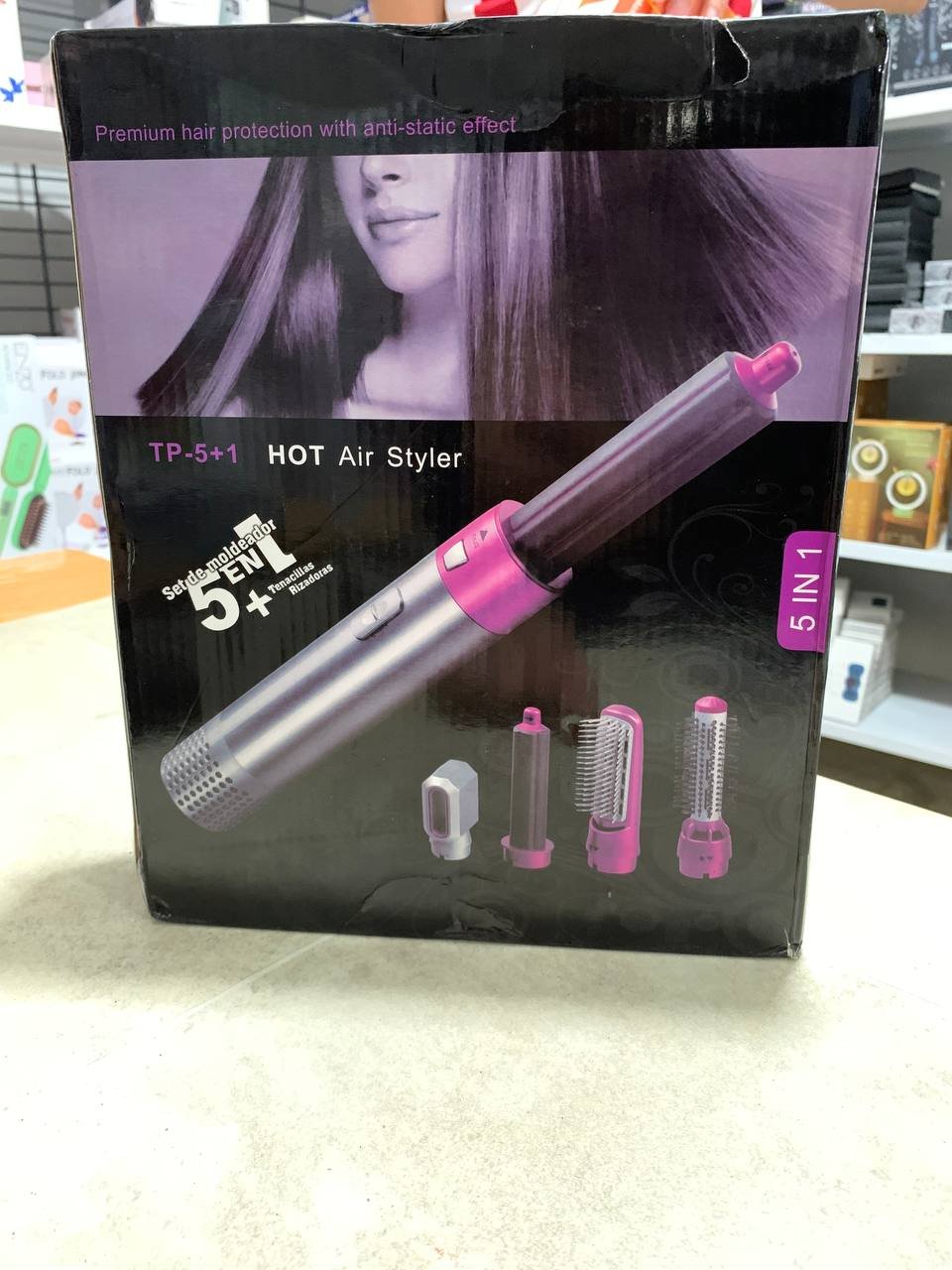Brosse Sèche-Cheveux 5 en 1 – Lissage, Boucles et Volume Professionnel image 6