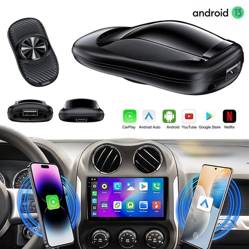 Boîtier CarPlay AI Intelligent – Connexion Sans Fil & Streaming Multimédia image 0